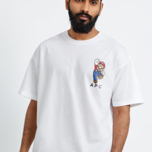 PrimeVogue Oversized Round Neck T-Shirt – 100% Cotton