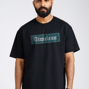 PrimeVogue Oversized Round Neck T-Shirt – 100% Cotton